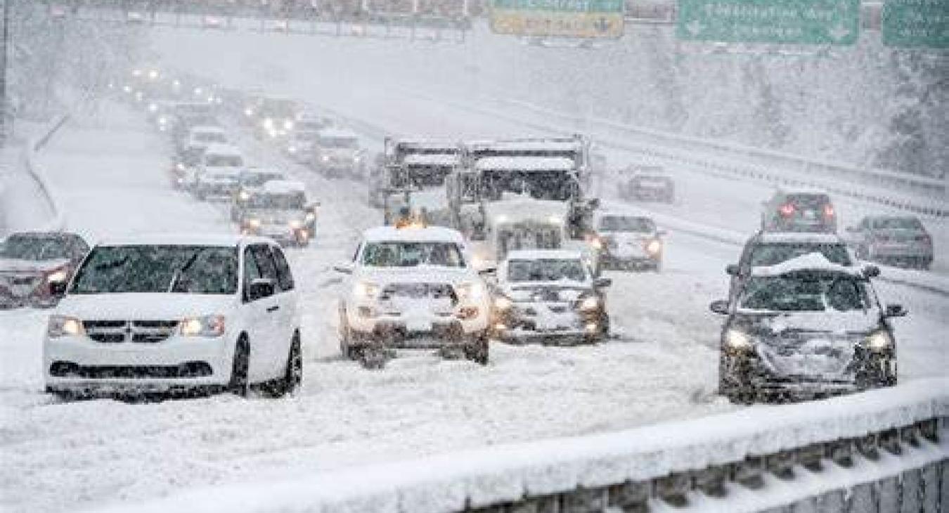 More than a million people in the U.S. and Canada were left without power due to a winter storm.