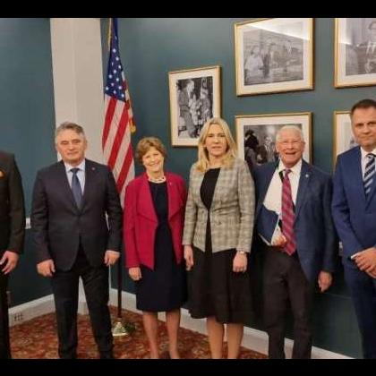 BiH Presidency members meet with senators in Washingto
